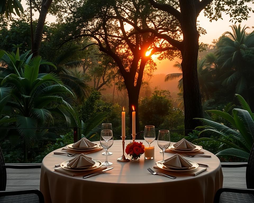 romantic dining Ubud