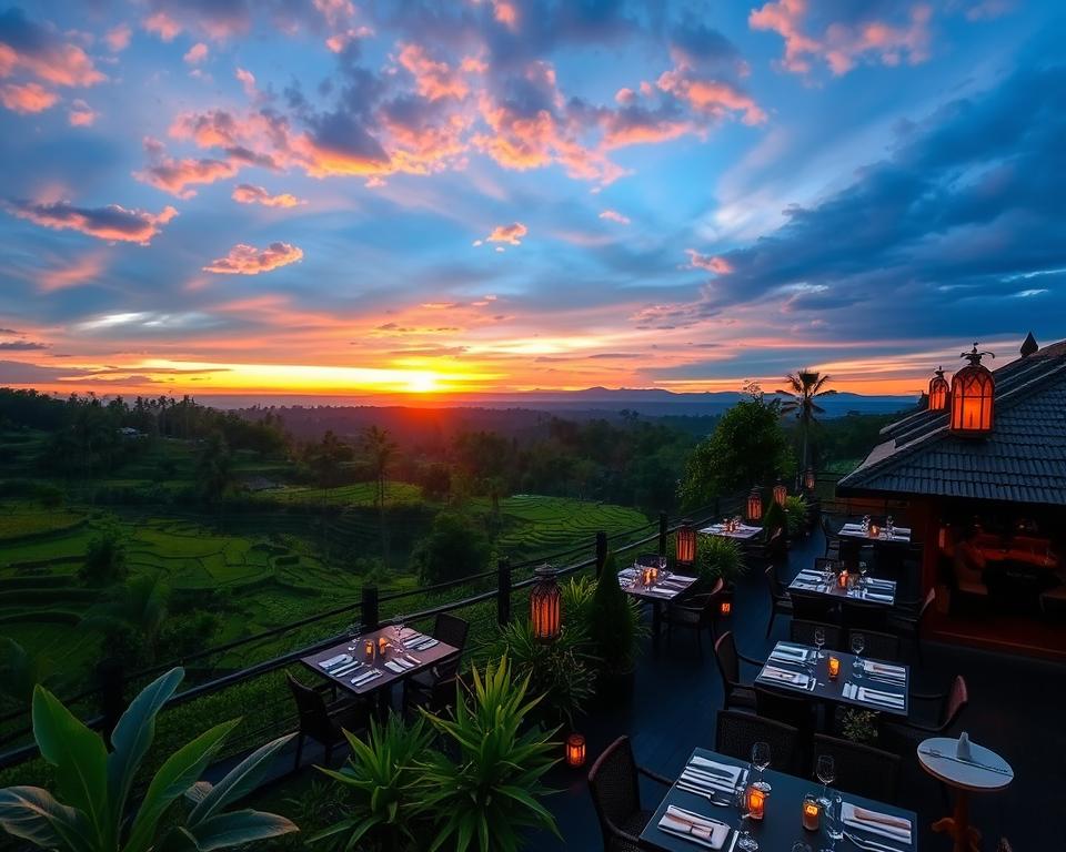 rooftop restaurants Ubud