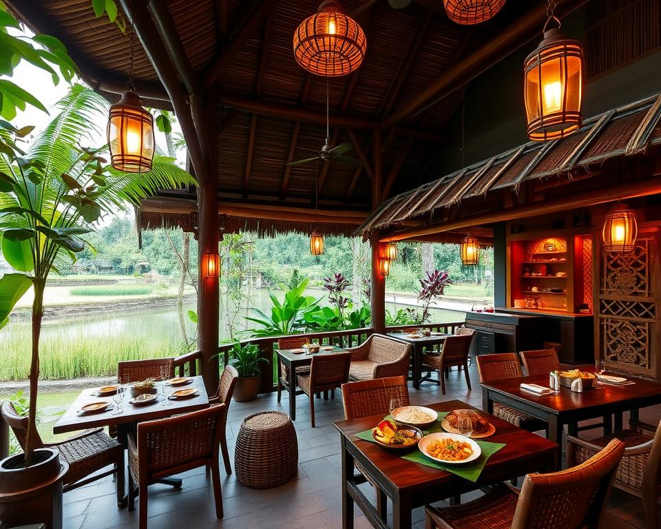 traditional Balinese restaurants