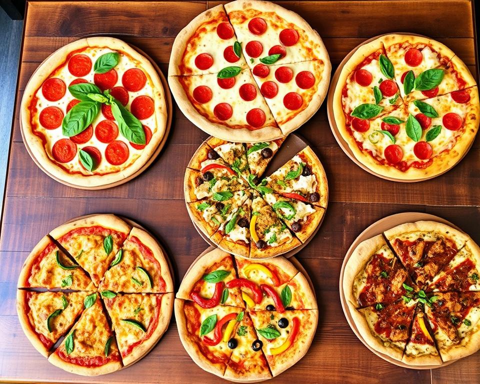 types of pizzas offered at Uma Cucina