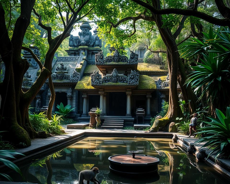 ubud monkey forest sacred temples