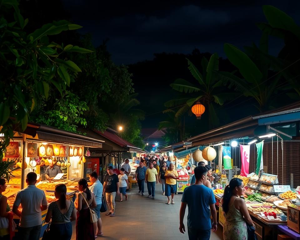 ubud night shopping