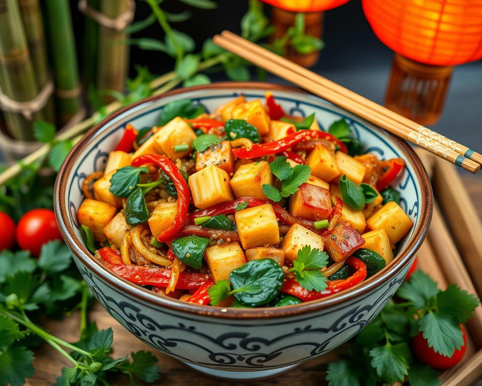 vegan Chinese cuisine