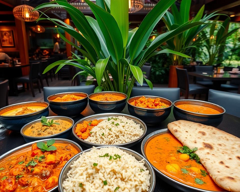 vegetarian options in Indian cuisine in Ubud