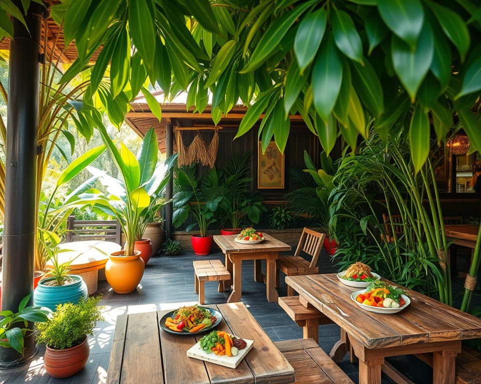 vegetarian restaurants Ubud