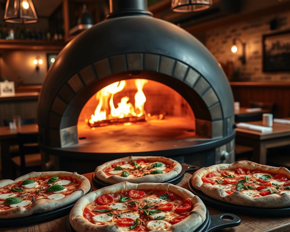 wood-fired pizza options at Dumbo Wood Fired Italian