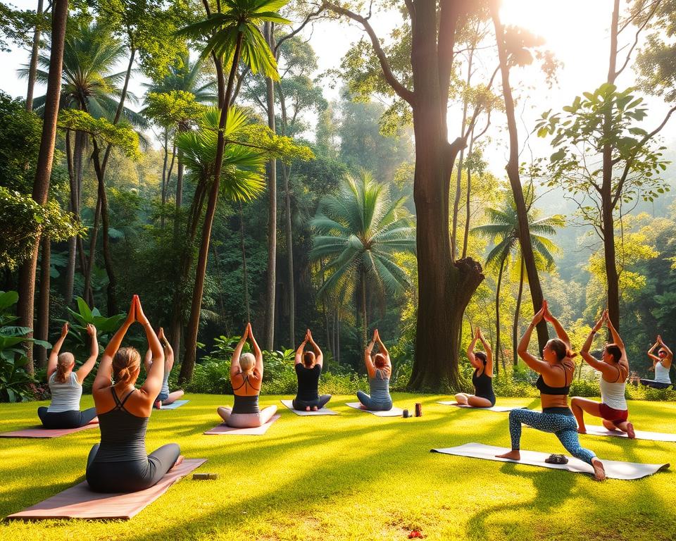 yoga classes in nature